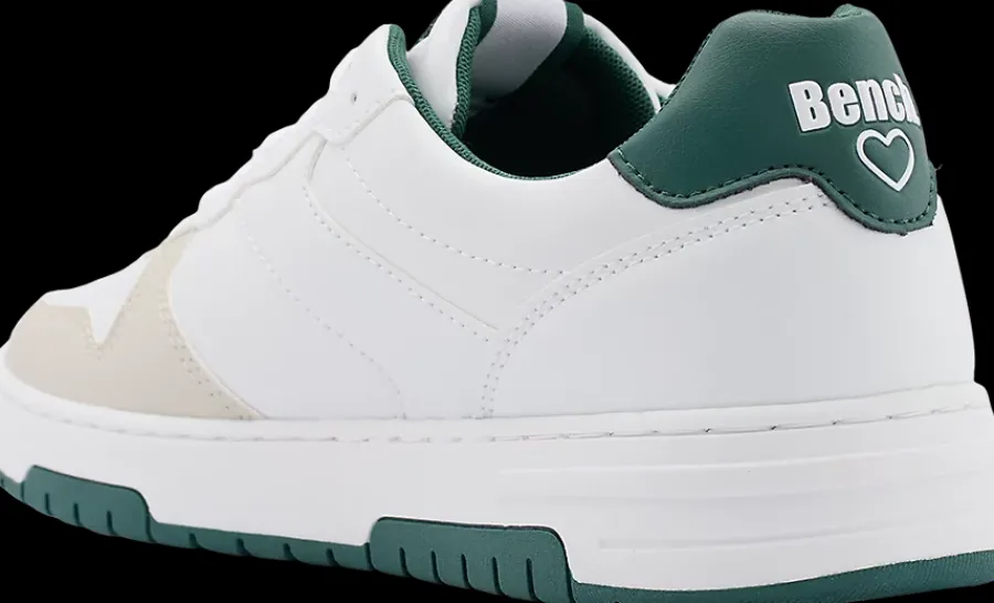 Discount biało-szaro-zielone sneakersy damskie Damskie Sportowe