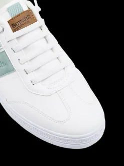 Hot biało-zielone sneakersy damskie Damskie Sportowe