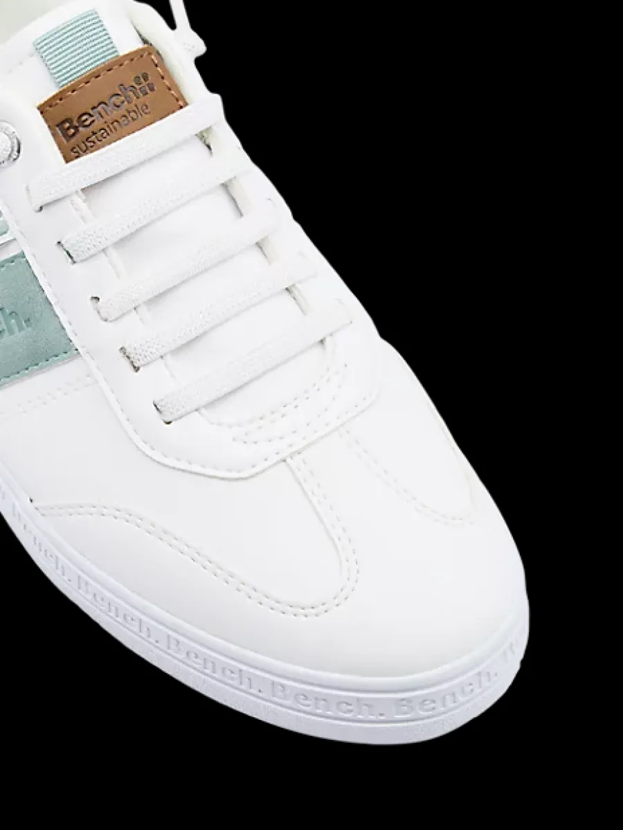 Hot biało-zielone sneakersy damskie Damskie Sportowe