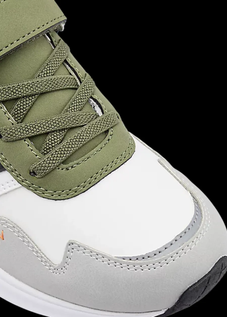 Best biało-zielone sneakersy dziecięce Dzieci Sportowe