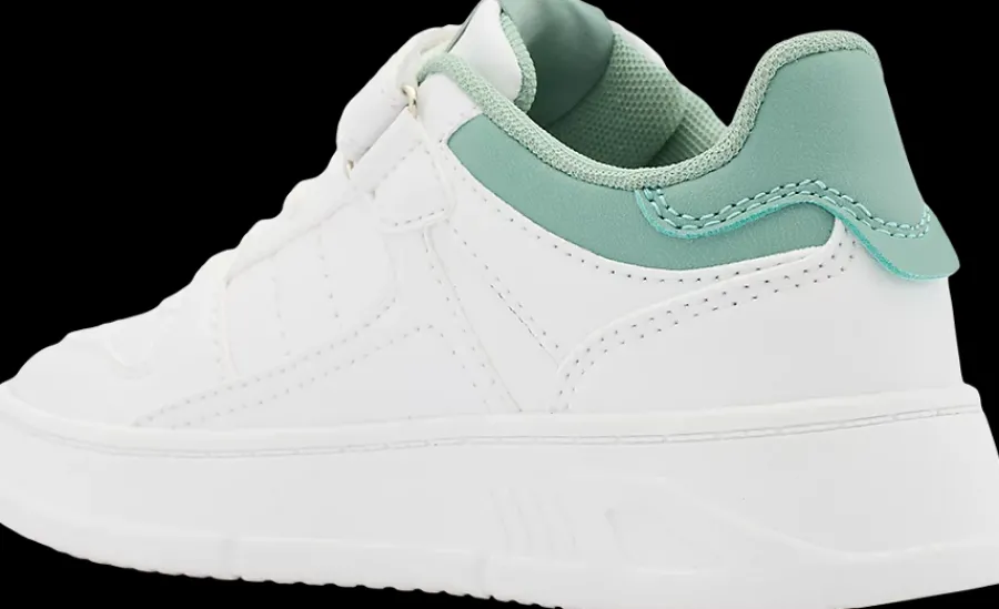 biało-zielone sneakersy dziecięce Dzieci Sportowe