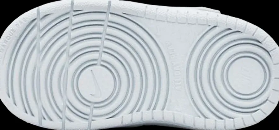 Clearance biało-zielone sneakersy dziecięce Court Borough Low Recraft Dzieci Sportowe