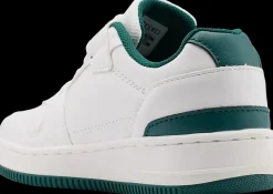 Online biało-zielone sneakersy dziecięce Coda Low Dzieci Sportowe