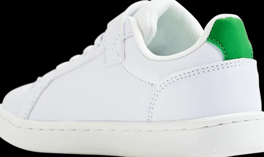 Outlet biało-zielone sneakersy dziecięce Kelford Dzieci Sportowe|Do Szkoły