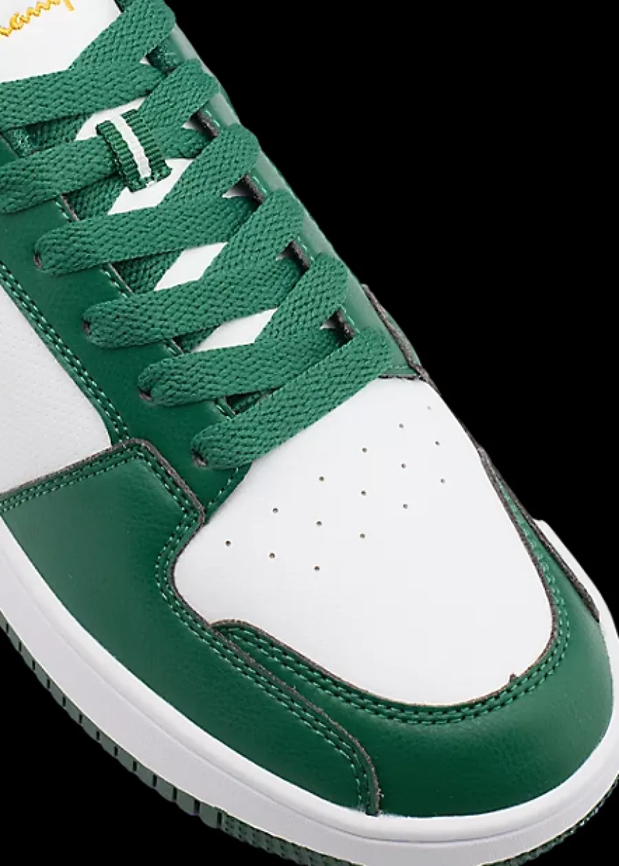 Best biało-zielone sneakersy męskie Męskie Sportowe|Markowe