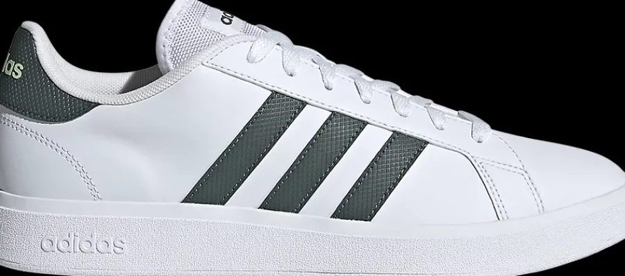 New biało-zielone sneakersy męskie Grand Court 2.0 Męskie Sportowe|Markowe