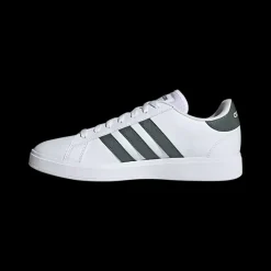 New biało-zielone sneakersy męskie Grand Court 2.0 Męskie Sportowe|Markowe