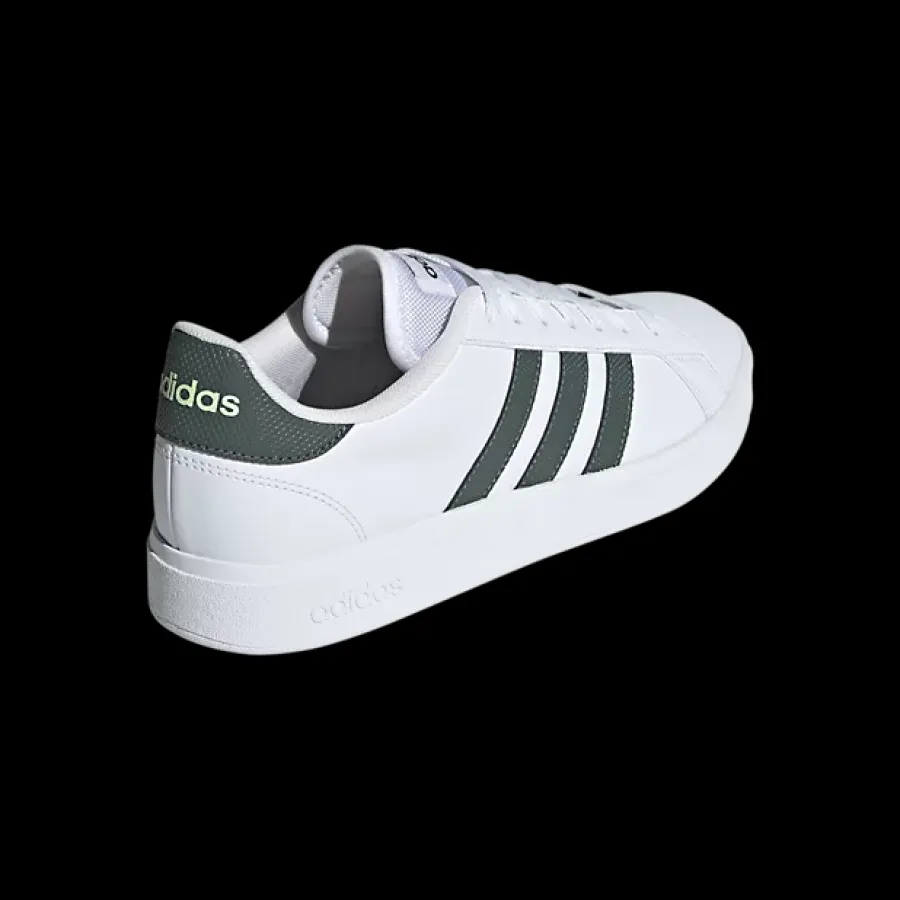 New biało-zielone sneakersy męskie Grand Court 2.0 Męskie Sportowe|Markowe