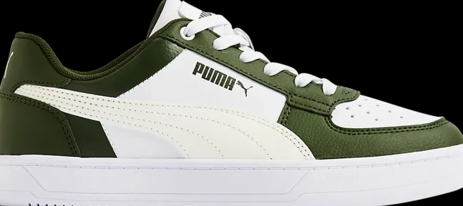 Sale biało-zielony sneakersy młodzieżowe Caven 2.0 Block Dzieci Sportowe
