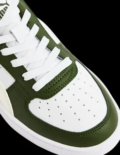 Sale biało-zielony sneakersy młodzieżowe Caven 2.0 Block Dzieci Sportowe