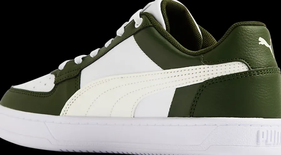 Sale biało-zielony sneakersy młodzieżowe Caven 2.0 Block Dzieci Sportowe