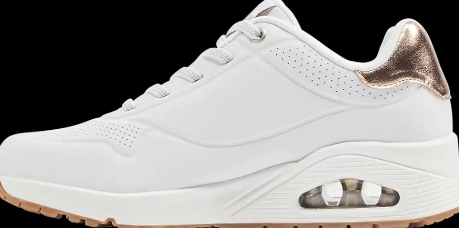 New biało-złote sneakersy damskie Damskie Sportowe