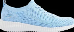 Outlet błękitne sneakersy damskie z wkładką memory Damskie Sportowe|Markowe