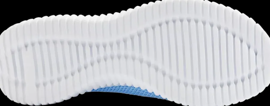 Outlet błękitne sneakersy damskie z wkładką memory Damskie Sportowe|Markowe