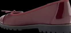 New bordowe baleriny damskie Damskie Baleriny