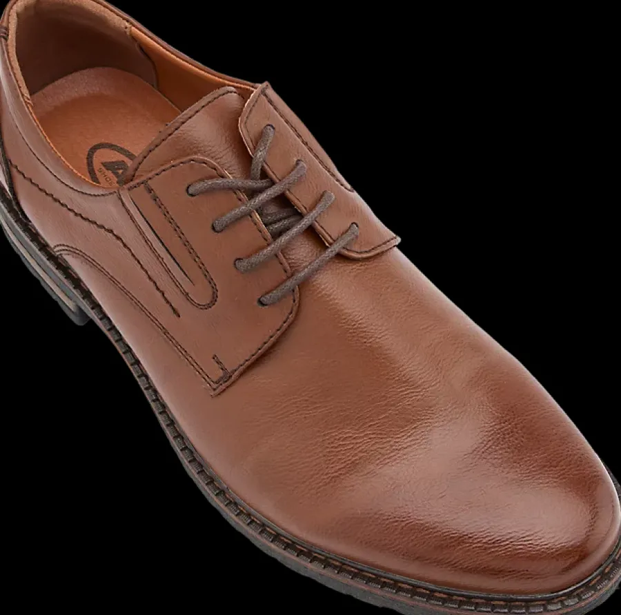 Sale brązowe eleganckie półbuty męskie Męskie Buty Do Garnituru
