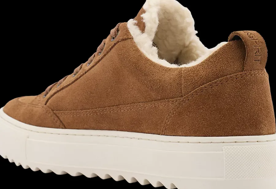 Sale brązowe ocieplane sneakersy damskie Damskie Sportowe