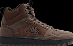 Outlet brązowe ocieplane sneakersy męskie za kostkę Męskie Kozaki|Markowe