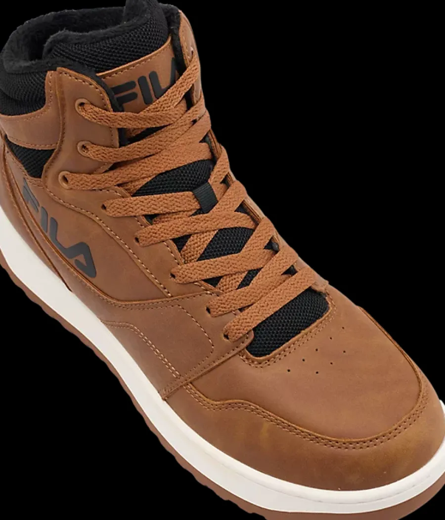 Best brązowe ocieplane sneakersy męskie za kostkę Męskie Kozaki