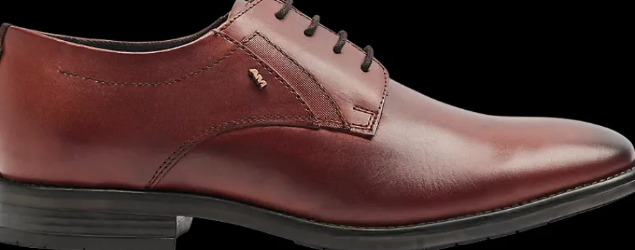 Discount brązowe skórzane eleganckie buty męskie Męskie Buty Do Garnituru