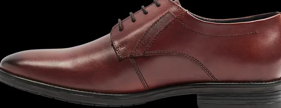 Discount brązowe skórzane eleganckie buty męskie Męskie Buty Do Garnituru