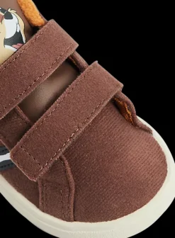 Sale brązowe sneakersy dziecięce GRAND COURT CHIP Dzieci Sportowe