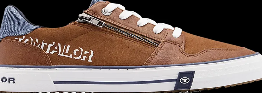 New brązowe sneakersy męskie Męskie Sportowe