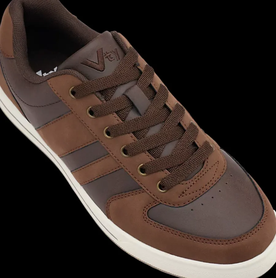 New brązowe sneakersy męskie Męskie Sportowe