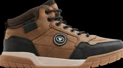 brązowo-czarne wysokie sneakersy męskie Męskie Kozaki