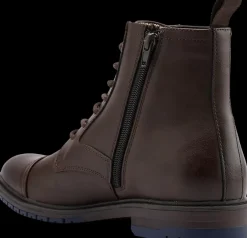 New ciemnobrązowe buty męskie za kostkę Męskie Kozaki