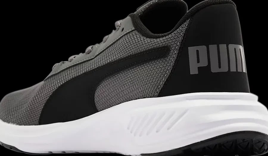 Outlet ciemnoszare sneakersy męskie Night Runner Męskie Sportowe|Markowe