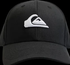 czarna czapka z daszkiem Quicksilver Męskie Czapki|Czapki