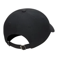 New czarna czapka z daszkiem Metal Swoosh Cap Męskie Czapki|Czapki
