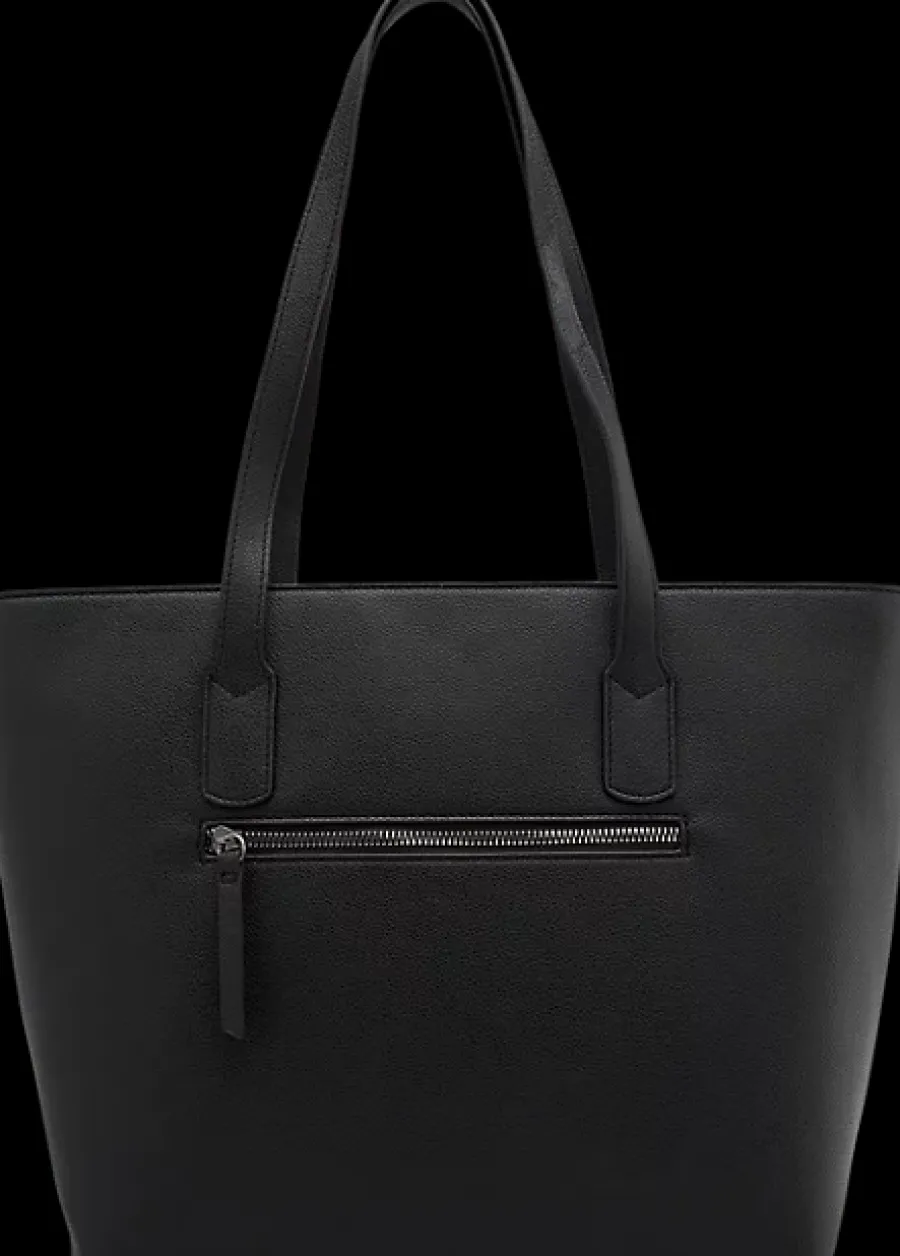 Online czarna torebka damska typu shopper Damskie Torby