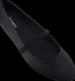 Clearance czarne baleriny damskie z paseczkiem Damskie Baleriny
