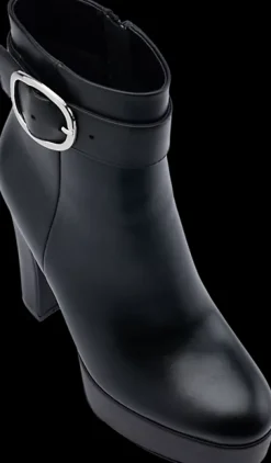 New czarne botki damskie na wysokim obcasie Damskie Botki