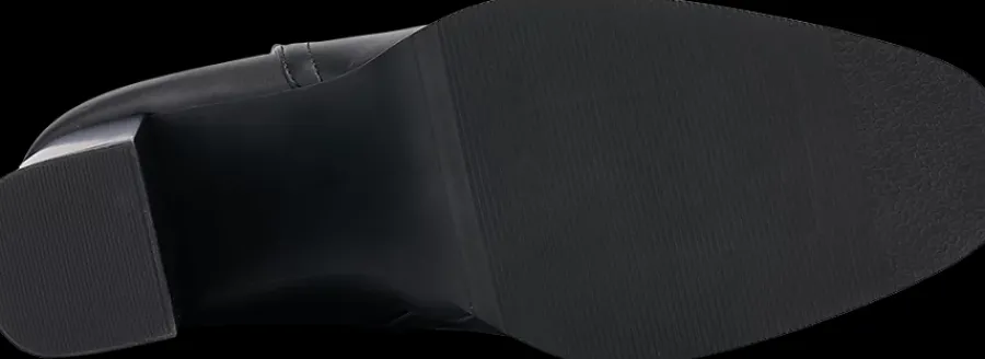 Online czarne botki damskie na obcasie Damskie Botki