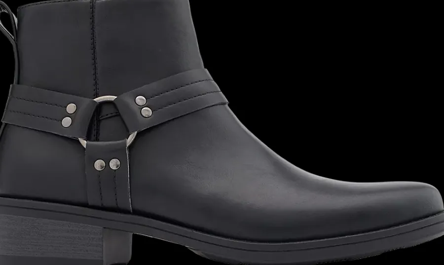 Sale czarne buty męskie za kostkę Męskie Kozaki