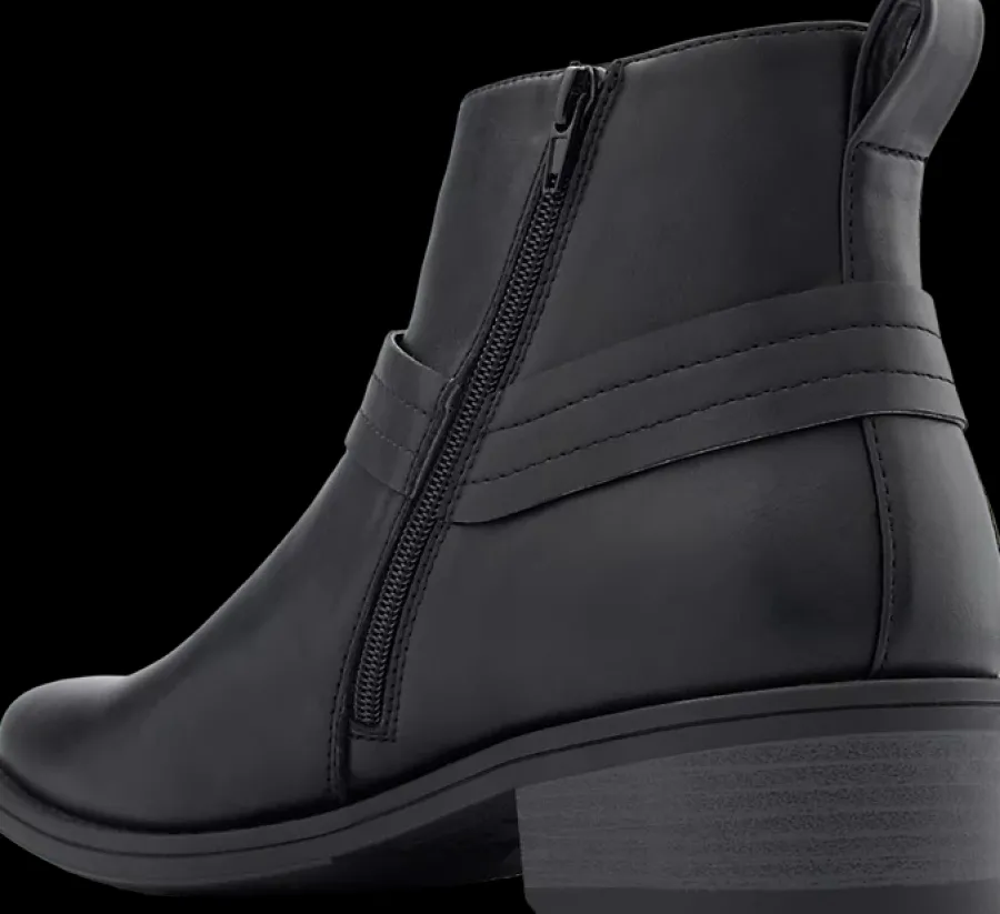 Sale czarne buty męskie za kostkę Męskie Kozaki