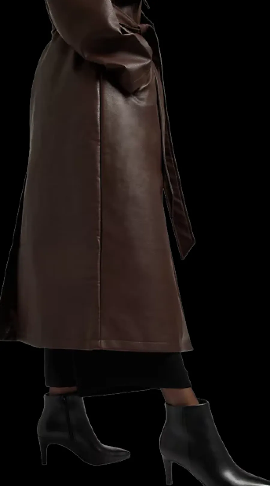 Clearance czarne eleganckie botki damskie na obcasie Damskie Botki