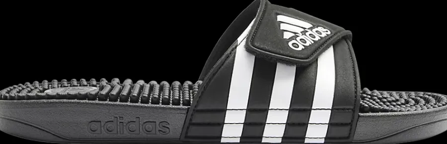 Discount czarne klapki męskie Adissage Klapki