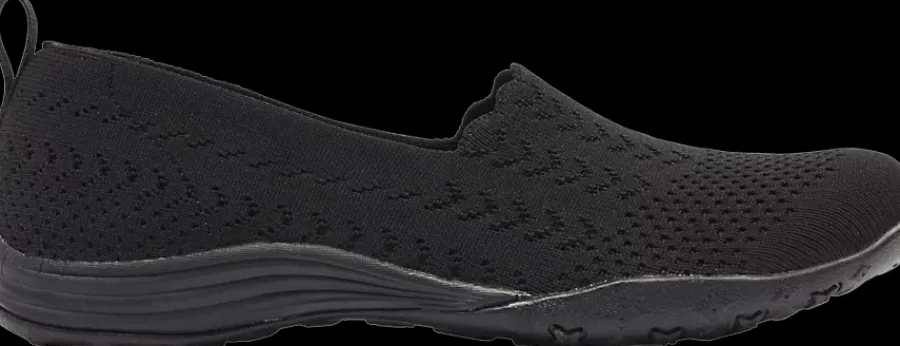 Outlet czarne lekkie wsuwane sneakersy damskie Damskie Sportowe|Markowe