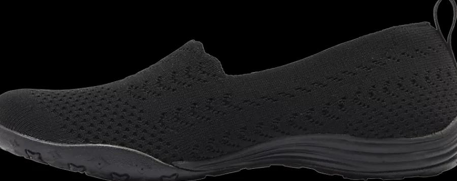 Outlet czarne lekkie wsuwane sneakersy damskie Damskie Sportowe|Markowe