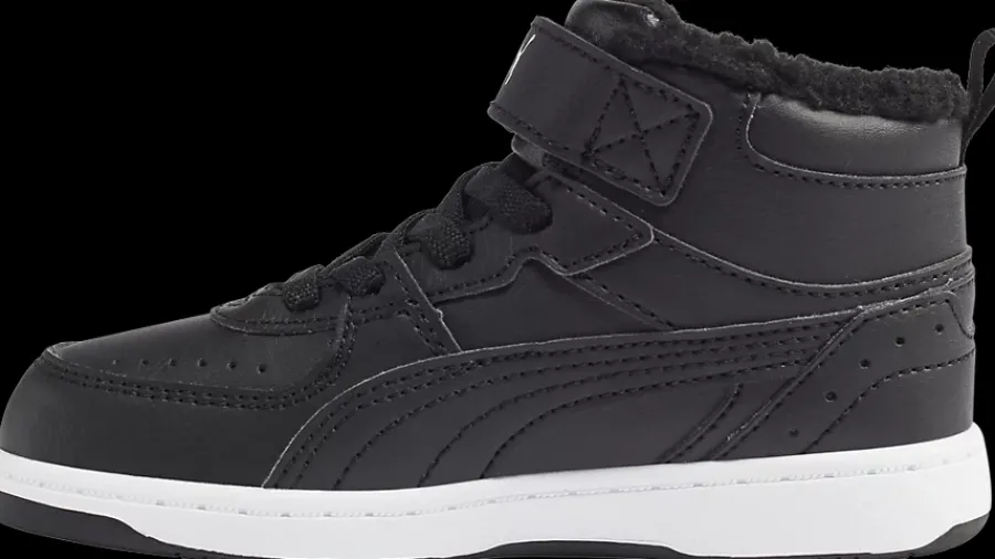 Best czarne ocieplane sneakersy dziecięce Rebound Joy Dzieci Kozaki|Sportowe