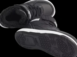 Best czarne ocieplane sneakersy dziecięce Rebound Joy Dzieci Kozaki|Sportowe