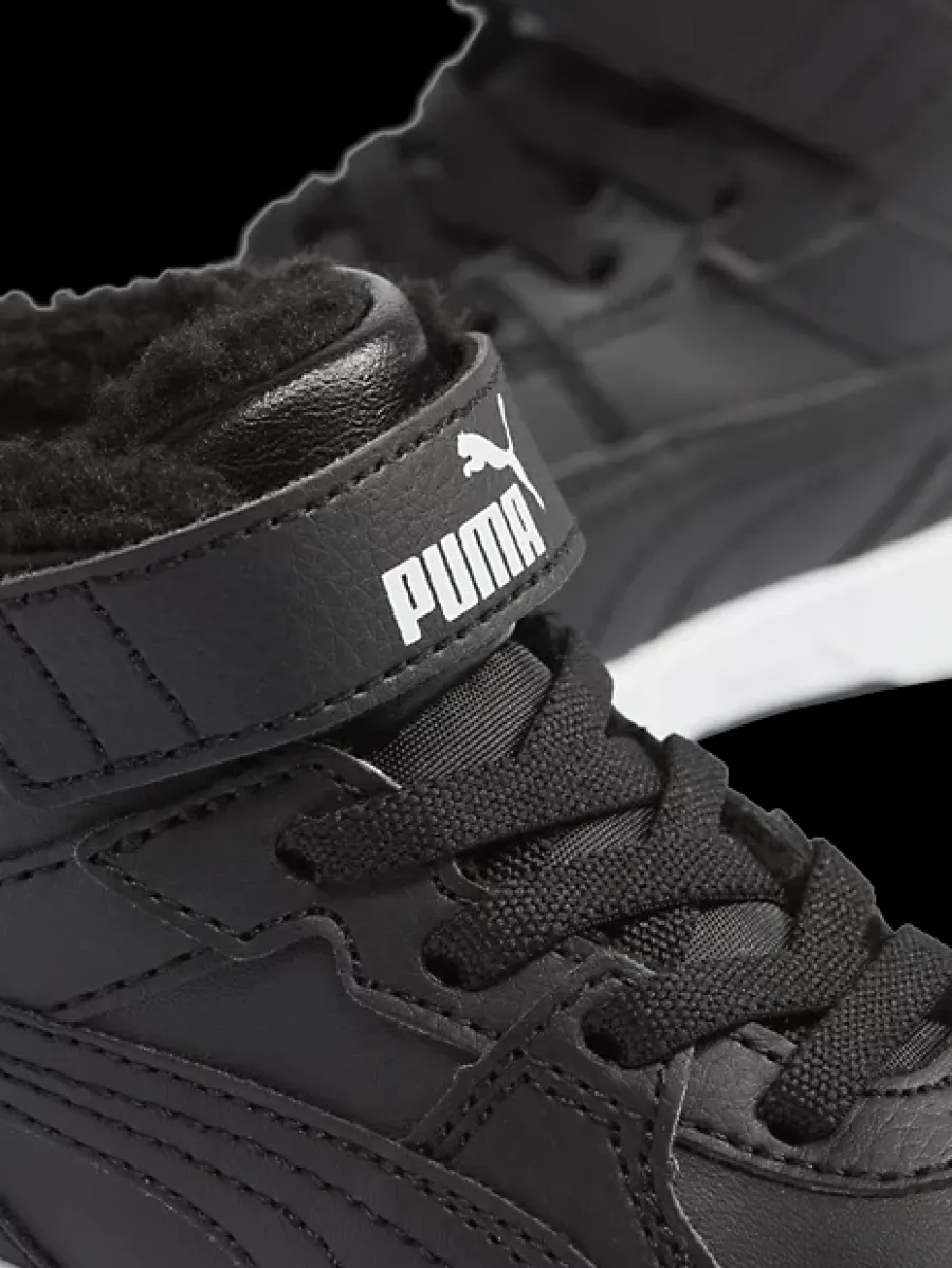 Best czarne ocieplane sneakersy dziecięce Rebound Joy Dzieci Kozaki|Sportowe