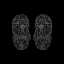 Clearance czarne ocieplane sneakersy dziecięce COURT BOROUGH MID 2 BOOT Dzieci Kozaki|Sportowe