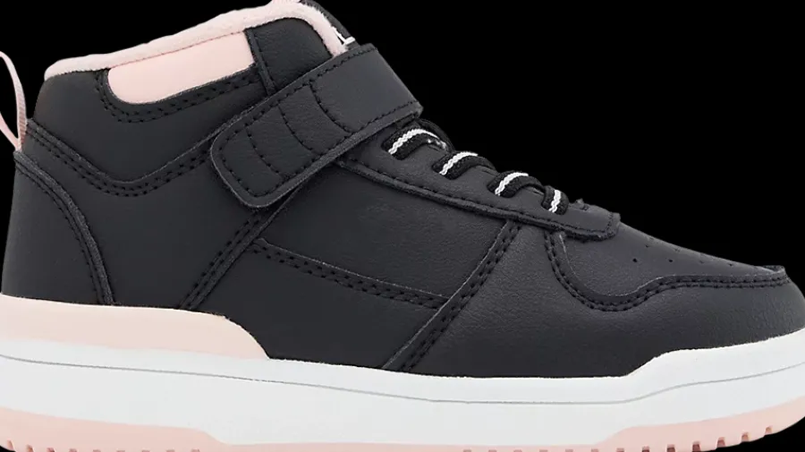 New czarne ocieplane sneakersy dziewczęce Dzieci Sportowe