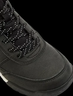 Sale czarne ocieplane sneakersy damskie Damskie Botki