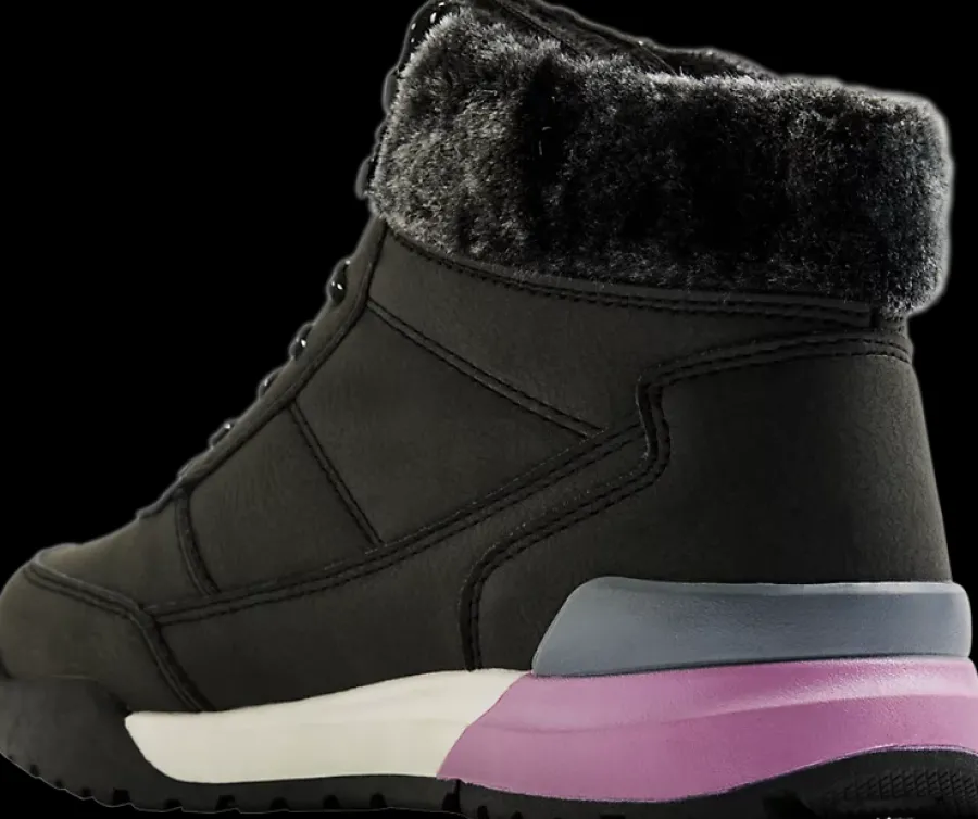 Sale czarne ocieplane sneakersy damskie Damskie Botki